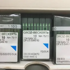 100ШТ Игла Для Швейной машины GROZ-BECKERT Иглы Специального назначения DPX5 KN 134 SAN10 XS Для Сверхтонкого Трикотажа И Тканых тканей