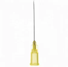 Игла Губера KDL 20G (0,9 мм) х 38 мм прямая для промывки порта