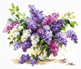 Сирень Чудесная игла, набор для вышивания