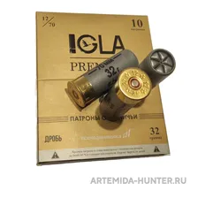 Патрон ИГЛА-Premium, 12х70 др.5 (32гр)