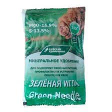 Средство от побурения хвои Зеленая игла, 100г