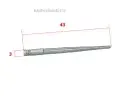 Игла карбюратора DY110