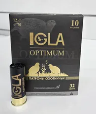 Игла-Оптимум к. 12х70 карт. 5,9 мм 32 гр. гладкоствольные патроны