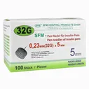 Игла 32G для инсулиновых шприц-ручек 0.23x5 мм